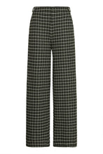 Lade das Bild in den Galerie-Viewer, ICHI - Hose Kate in Rifle Green Check
