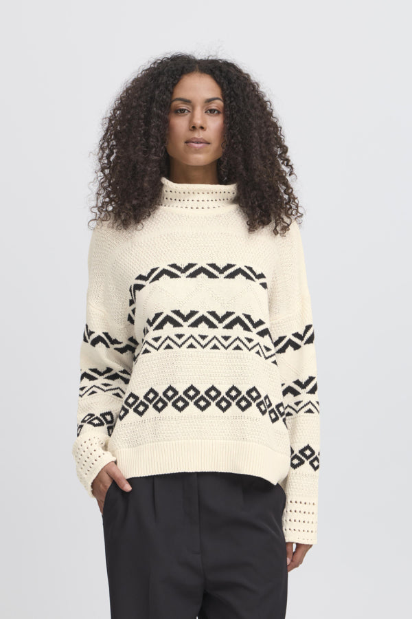 ICHI - Pullover Barisa Birch
