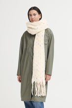 Lade das Bild in den Galerie-Viewer, ICHI - Schal Laere in Almond Milk Creme

