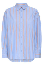 Load image into Gallery viewer, ICHI - Bluse Sadia Blue Yond Stripes
