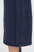 Lade das Bild in den Galerie-Viewer, ICHI - Strickkleid Dasila in Total Eclipse Blue

