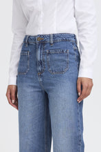 Lade das Bild in den Galerie-Viewer, ICHI - Jeans Pamala Long Dark Blue
