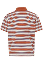 Lade das Bild in den Galerie-Viewer, ICHI - Polo Mira in Red Multi Stripe
