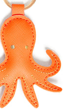 Lade das Bild in den Galerie-Viewer, ICHI - Schlüsselanhänger Oktopus in orange Pepper
