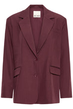 Lade das Bild in den Galerie-Viewer, ICHI - Oversize Blazer Fava in Port Royal Melange
