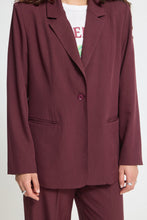 Lade das Bild in den Galerie-Viewer, ICHI - Oversize Blazer Fava in Port Royal Melange
