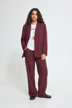 Lade das Bild in den Galerie-Viewer, ICHI - Oversize Blazer Fava in Port Royal Melange
