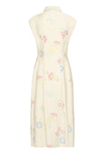 Load image into Gallery viewer, ICHI - Kleid Ginni in Cross Stitch Flowers
