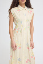 Load image into Gallery viewer, ICHI - Kleid Ginni in Cross Stitch Flowers
