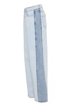 Load image into Gallery viewer, ICHI - Jeans Bauve Mix Wide in Medium Blue
