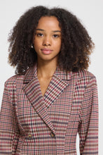 Load image into Gallery viewer, ICHI - Blazer Kate in Big Check Red
