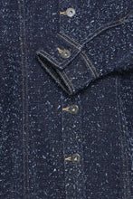 Lade das Bild in den Galerie-Viewer, ICHI  - Jeans Bluse Salia in Dark Blue Broken Denim
