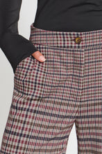Lade das Bild in den Galerie-Viewer, ICHI - Hose Kate in Big Check Red
