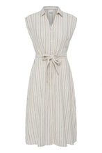 Load image into Gallery viewer, ICHI - Kleid Linno in lily green check
