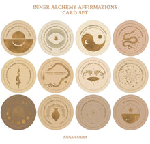 Load image into Gallery viewer, Anna Cosma - Inner Alchemy Affirmations Card Set / GOLD EDITION 

