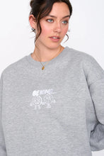 Lade das Bild in den Galerie-Viewer, 24colors -Sweatshirt be kind graumeliert
