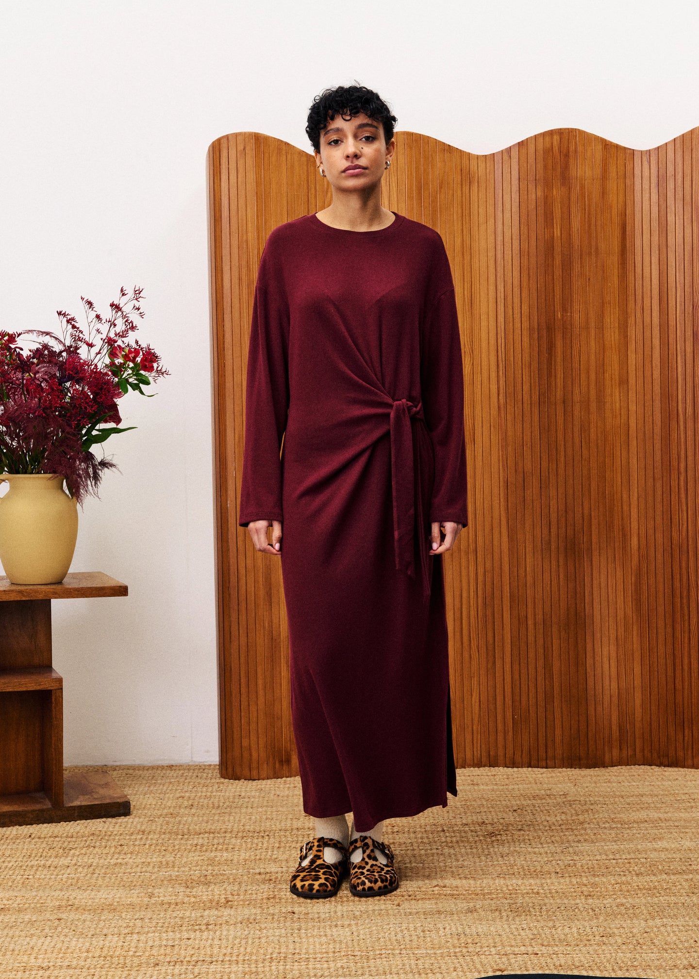 FRNCH - Kleid Valeriane Bordeaux
