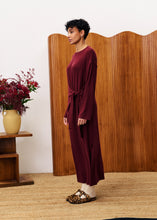 Load image into Gallery viewer, FRNCH - Kleid Valeriane Bordeaux

