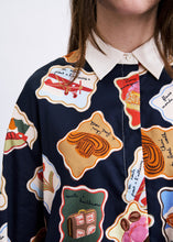Load image into Gallery viewer, FRNCH - Bluse Avon in Timbres Print
