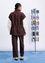 Lade das Bild in den Galerie-Viewer, FRNCH - Weste Takai in Marron Glace
