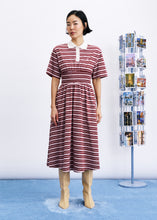 Lade das Bild in den Galerie-Viewer, FNCH - Kleid Misen in Bordeaux
