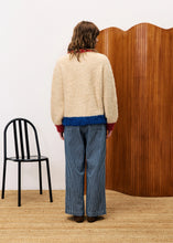 Load image into Gallery viewer, FRNCH - Cardigan Cyclamen bunt creme
