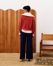 Load image into Gallery viewer, FRNCH - Pullover mit Zipper Paloma Rouge

