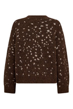 Load image into Gallery viewer, A-View - Deer Knit Pullover - Brown/Sand
