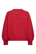 Lade das Bild in den Galerie-Viewer, A-View - Else Solid Knit Pullover - Red
