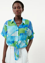 Load image into Gallery viewer, FRNCH Paris - Blouse Candy Geo Blue
