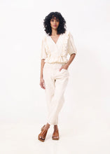 Load image into Gallery viewer, FRNCH Paris - Louanne Cream Blouse
