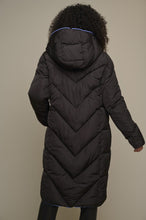Load image into Gallery viewer, Rino &amp; Pelle - Long reversible coat Jox Black / Pacific
