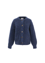 Load image into Gallery viewer, FRNCH Paris - Cardigan Megane navy blue
