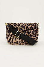 Load image into Gallery viewer, My Jewellery - black leopard shoulder bag

