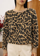 Load image into Gallery viewer, FRNCH - Leoparden Pullover Canna

