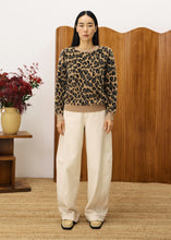 Load image into Gallery viewer, FRNCH - Leoparden Pullover Canna

