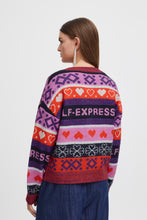 Load image into Gallery viewer, ICHI - Cardigan Eden selfexpression Multi Color
