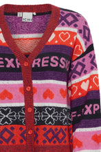 Load image into Gallery viewer, ICHI - Cardigan Eden selfexpression Multi Color
