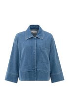 Lade das Bild in den Galerie-Viewer, YAYA - Jeansjacke Oversize Blue denim
