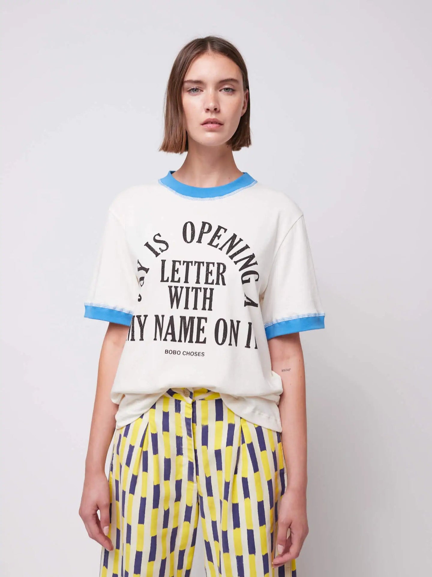 BOBO Choses - Shirt Colorblock Joy is