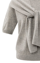 Lade das Bild in den Galerie-Viewer, YAYA - Pullover mit Schaldetail Brownish Grey
