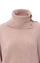 Lade das Bild in den Galerie-Viewer, YAYA - gerippter Pullover mit Fledermausärmeln blush pink melange

