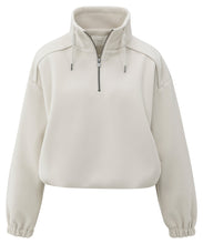 Lade das Bild in den Galerie-Viewer, YAYA - Sweatshirt mit Ballonärmel in Cloud Grey Melange
