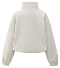 Lade das Bild in den Galerie-Viewer, YAYA - Sweatshirt mit Ballonärmel in Cloud Grey Melange
