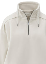 Lade das Bild in den Galerie-Viewer, YAYA - Sweatshirt mit Ballonärmel in Cloud Grey Melange
