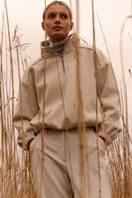 Lade das Bild in den Galerie-Viewer, YAYA - Sweatshirt mit Ballonärmel in Cloud Grey Melange
