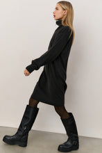 Lade das Bild in den Galerie-Viewer, YAYA - Strickkleid mit Reißverschluss Anthracite Melange

