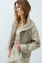Lade das Bild in den Galerie-Viewer, YAYA - Oversize-Jacke mit Stehkragen in otter brown
