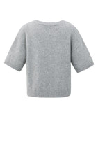 Load image into Gallery viewer, YAYA - Strickpullover Tres Chic Light Grey

