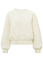 Load image into Gallery viewer, YAYA - Struktur Pullover Ivory White

